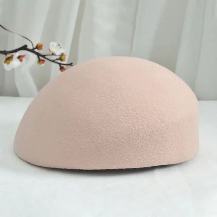Chapeau fedora femme hiver - Rose - M (56 - 58cm) | La boutique du chapeau