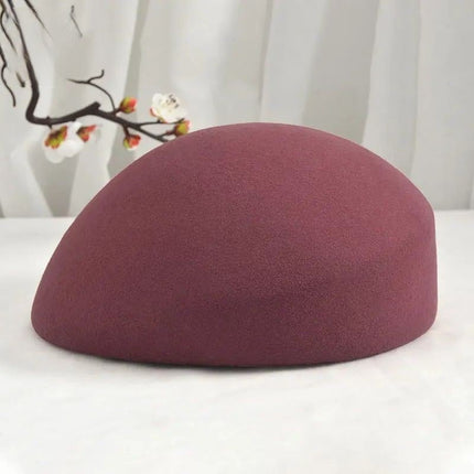 Chapeau fedora femme hiver - Violet - M (56 - 58cm) | La boutique du chapeau