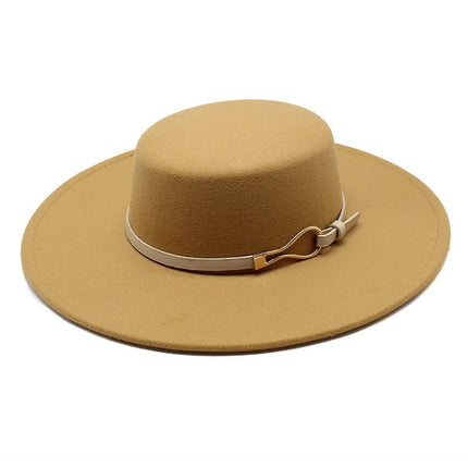 Chapeau Fedora Intemporel en Laine - Kaki - M (56 - 58cm) | La boutique du chapeau