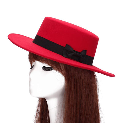 Chapeau Fedora jazz en laine - Bleu - M (56 - 58cm) | La boutique du chapeau