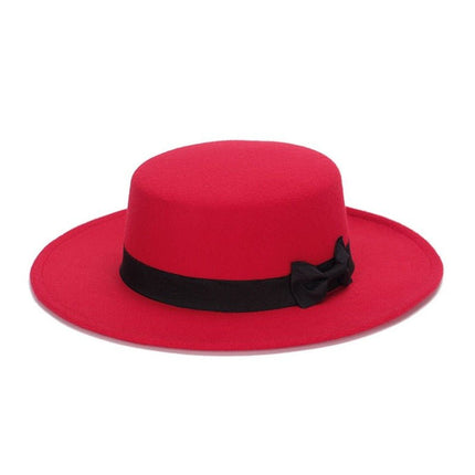 Chapeau Fedora jazz en laine - Bleu - M (56 - 58cm) | La boutique du chapeau