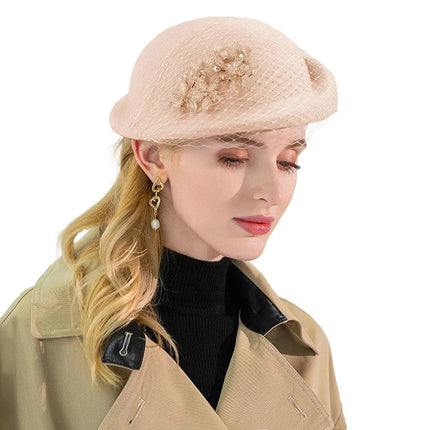 Chapeau fedora femme - Beige - M (56 - 58cm) | La boutique du chapeau