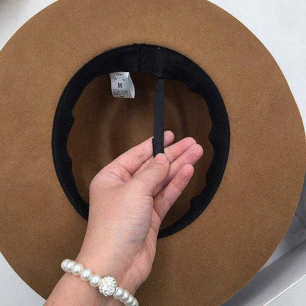 Chapeau Fedora Marron - Marron - M (56 - 58cm) | La boutique du chapeau