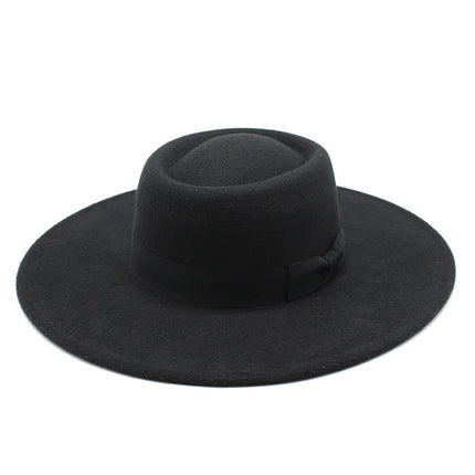 Chapeau Fedora Mode en Laine - Noir - M (56 - 58cm) | La boutique du chapeau