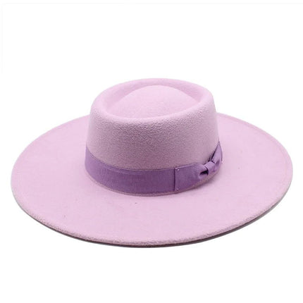 Chapeau Fedora Mode en Laine - Violet - M (56 - 58cm) | La boutique du chapeau