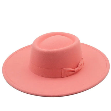 Chapeau Fedora Mode en Laine - Rose foncé- M (56 - 58cm) | La boutique du chapeau