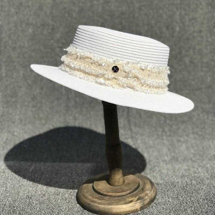 Chapeau Fedora papier blanc - Blanc - M (56 - 58cm) | La boutique du chapeau