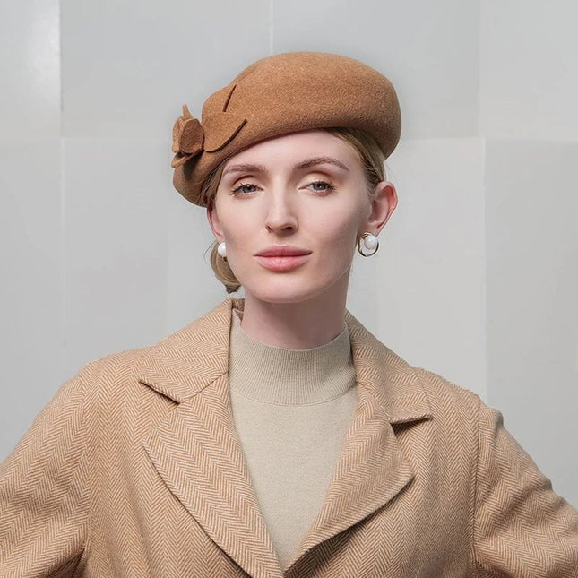 Chapeau Fedora Printemps pour Femme - Beige - M (56 - 58cm) | La boutique du chapeau