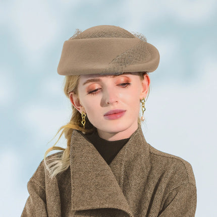Chapeau Fedora pour Femme - Beige - M (56 - 58cm) | La boutique du chapeau