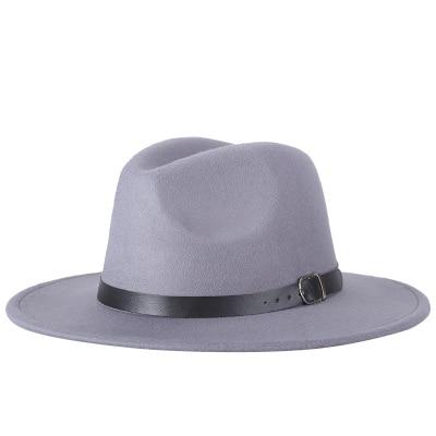 Chapeau Fedora unisexe - Gris - M (56 - 58cm) | La boutique du chapeau