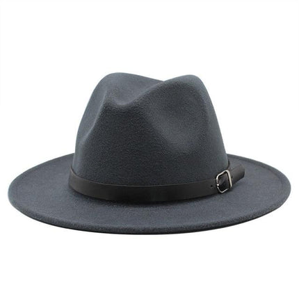 Chapeau Fedora unisexe - Gris 2 - M (56 - 58cm) | La boutique du chapeau