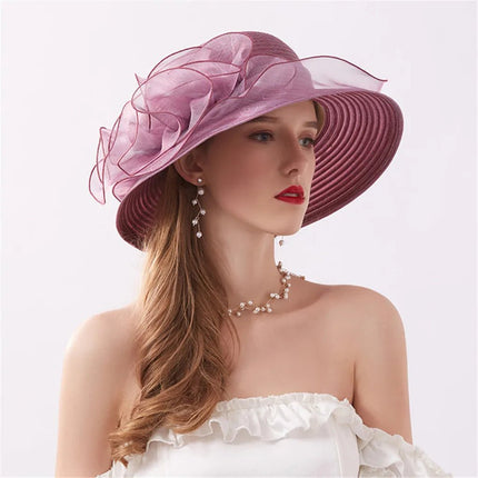 Chapeau femme voyage cérémonie - Violet - M (56 - 58cm) | La boutique du chapeau