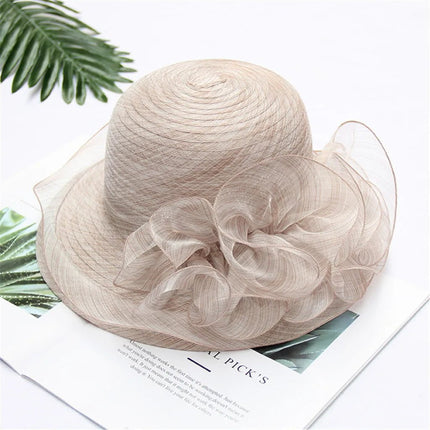 Chapeau femme voyage cérémonie - Kaki - M (56 - 58cm) | La boutique du chapeau