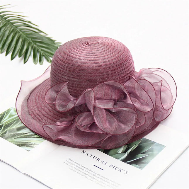 Chapeau femme voyage cérémonie - Violet - M (56 - 58cm) | La boutique du chapeau