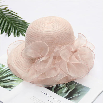 Chapeau femme voyage cérémonie - Beige - M (56 - 58cm) | La boutique du chapeau