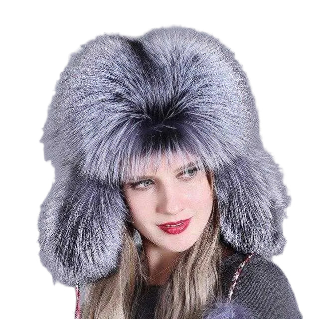Chapeau femme avec rabat d'oreille - Gris - Adulte | La boutique du chapeau