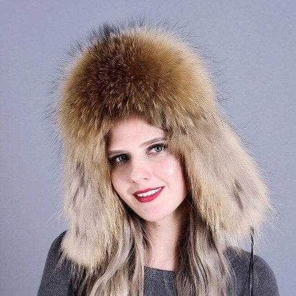 Chapeau femme avec rabat d'oreille - Marron 8 - Adulte | La boutique du chapeau
