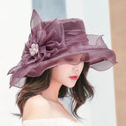 Violet foncé / M (56-58cm)