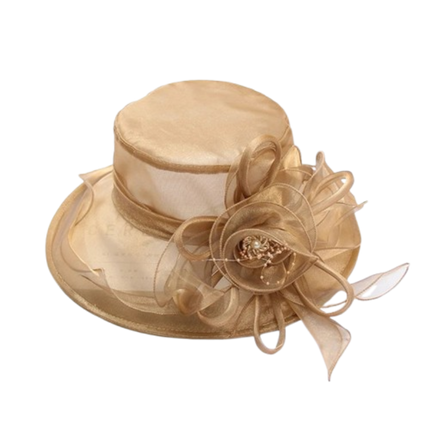 Chapeau femme - Rose/kaki - M (56 - 58cm) | La boutique du chapeau