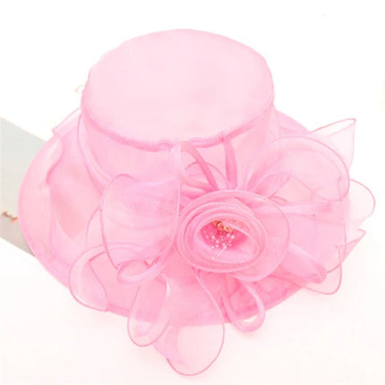 Chapeau femme - Rose/rouge - M (56 - 58cm) | La boutique du chapeau