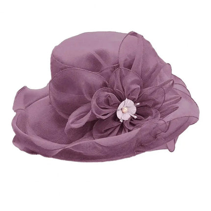 Chapeau femme cérémonie - Violet - M (56 - 58cm) | La boutique du chapeau
