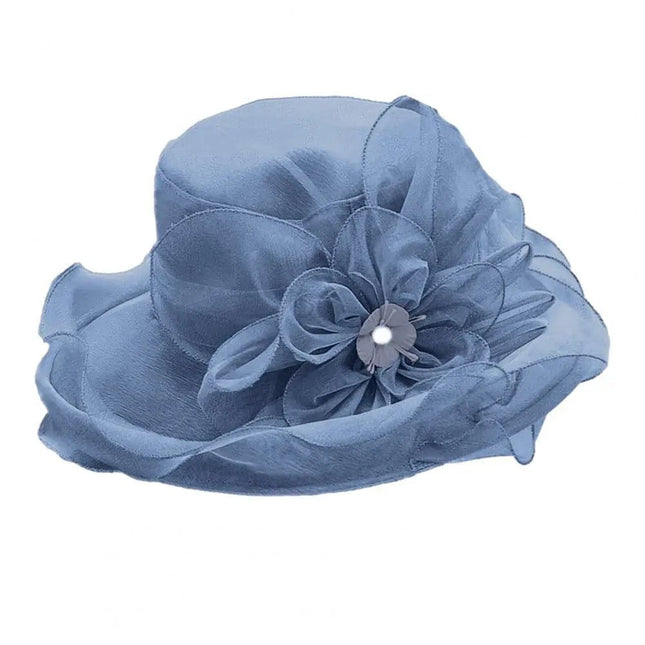 Chapeau femme cérémonie - Bleu - M (56 - 58cm) | La boutique du chapeau