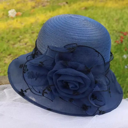 Chapeau femme - Bleu - M (56 - 58cm) | La boutique du chapeau