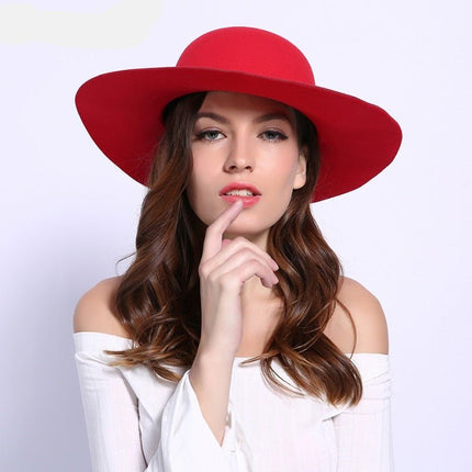 Chapeau femme en feutre - Noir - M (56 - 58cm) | La boutique du chapeau