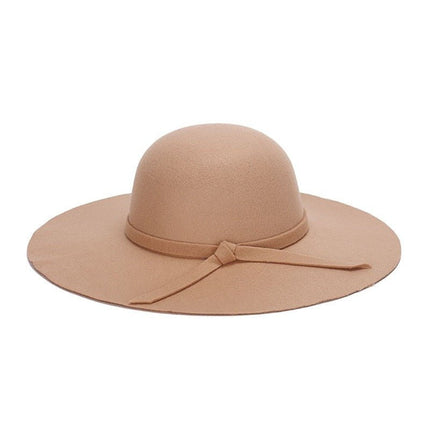Chapeau femme en feutre - Camel - M (56 - 58cm) | La boutique du chapeau