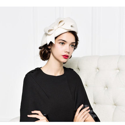 Chapeau femme en laine - Rouge - M (56 - 58cm) | La boutique du chapeau