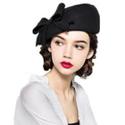 Chapeau femme en laine - Noir - M (56 - 58cm) | La boutique du chapeau