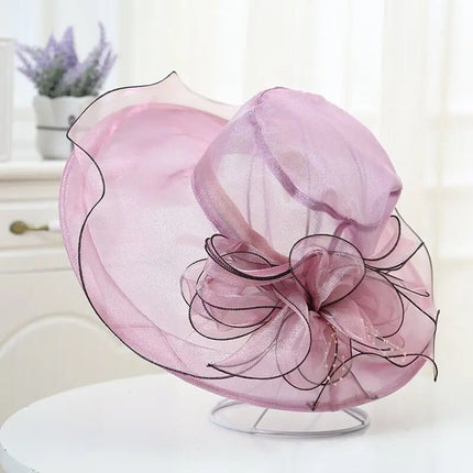 Chapeau femme en acrylique - Violet - M (56 - 58cm) | La boutique du chapeau