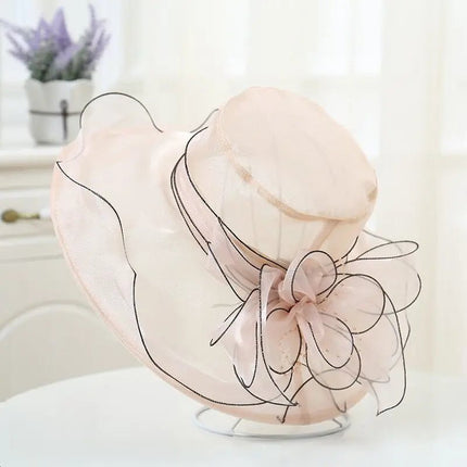 Chapeau femme en acrylique - Rose - M (56 - 58cm) | La boutique du chapeau