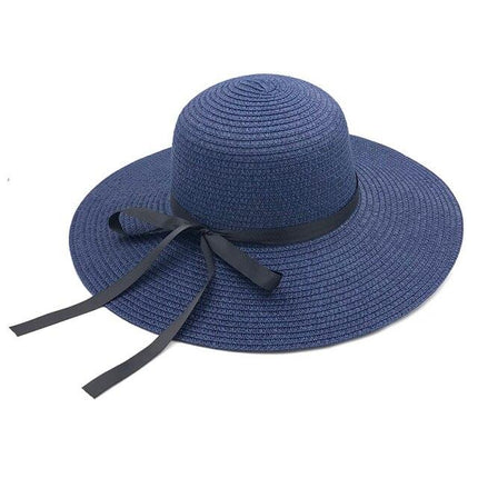 Chapeau femme plage - Bleu - M (56 - 58cm) | La boutique du chapeau