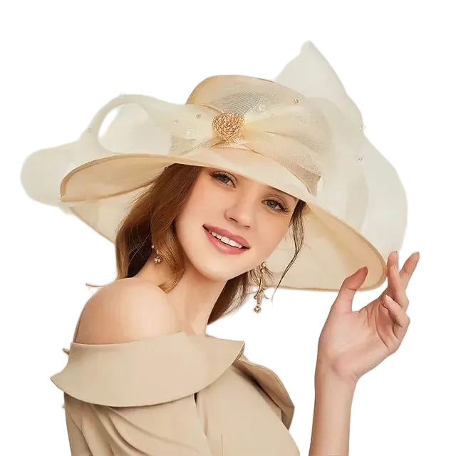 Chapeau femme - Beige - M (56 - 58cm) | La boutique du chapeau