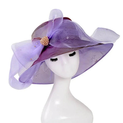 Chapeau femme - Violet - M (56 - 58cm) | La boutique du chapeau