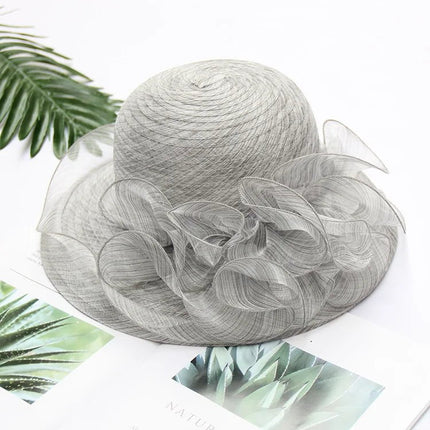Chapeau femme - Gris clair - M (56 - 58cm) | La boutique du chapeau