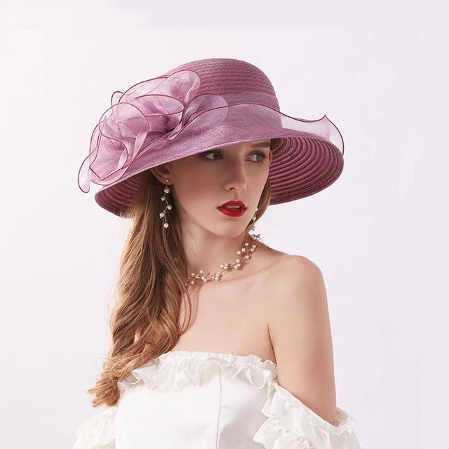 Chapeau femme sophistiqué - Violet - M (56 - 58cm) | La boutique du chapeau