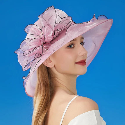 Chapeau femme - Rose - M (56 - 58cm) | La boutique du chapeau