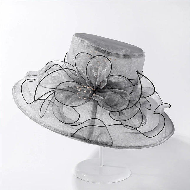 Chapeau femme unique - Gris - M (56 - 58cm) | La boutique du chapeau
