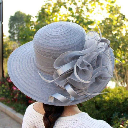 Chapeau Floral Derby - Noir - M (56 - 58cm) | La boutique du chapeau
