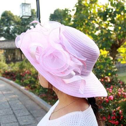 Chapeau Floral Derby - Noir - M (56 - 58cm) | La boutique du chapeau