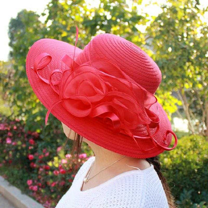 Chapeau Floral Derby - Noir - M (56 - 58cm) | La boutique du chapeau