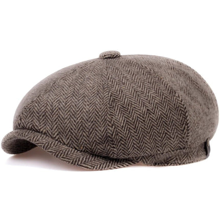 Chapeau gavroche - Marron foncé - L (58 - 59cm) | La boutique du chapeau