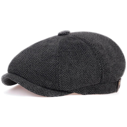 Chapeau gavroche - Anthracite - L (58 - 59cm) | La boutique du chapeau