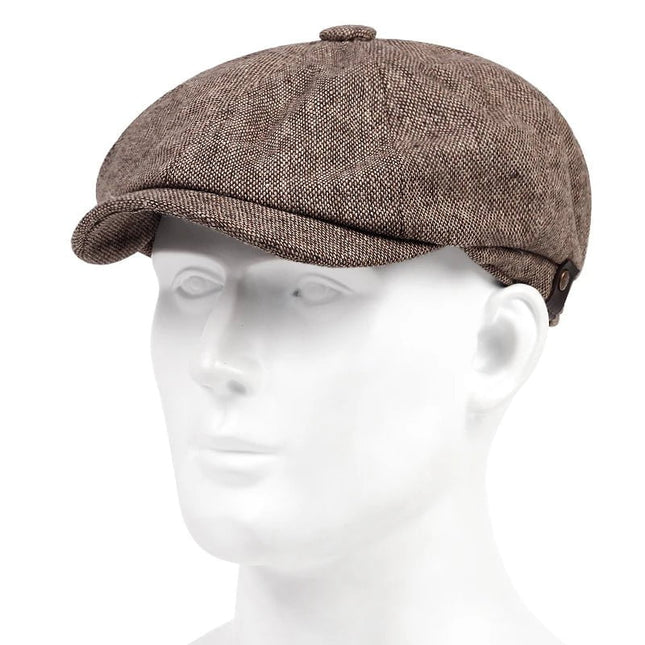 Chapeau gavroche - Taupe - XL (60 - 61cm) | La boutique du chapeau