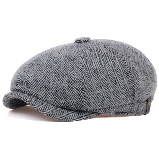 Chapeau gavroche - Gris foncé - L (58 - 59cm) | La boutique du chapeau