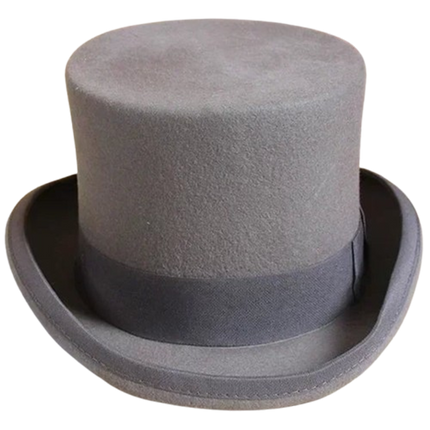 Chapeau haut de forme classique - Gris | La boutique du chapeau