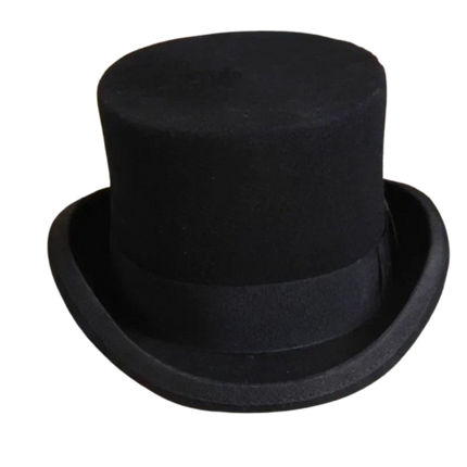 Chapeau haut de forme classique - Noir | La boutique du chapeau