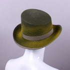 Chapeau haut de forme femme - Jaune/vert - M (56 - 58cm) | La boutique du chapeau